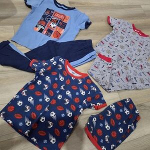 Kids Sports-Themed Pajama Set